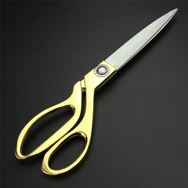 0560 Gold Plated Professional Cloth Cutting Scissor - SkyShopy 0560 Gold Plated Professional Cloth Cutting Scissor - SkyShopy